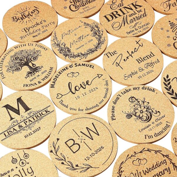 Engraved Coaster Set - Image 2