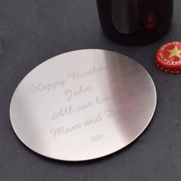 Engraved Coaster Set - Image 6